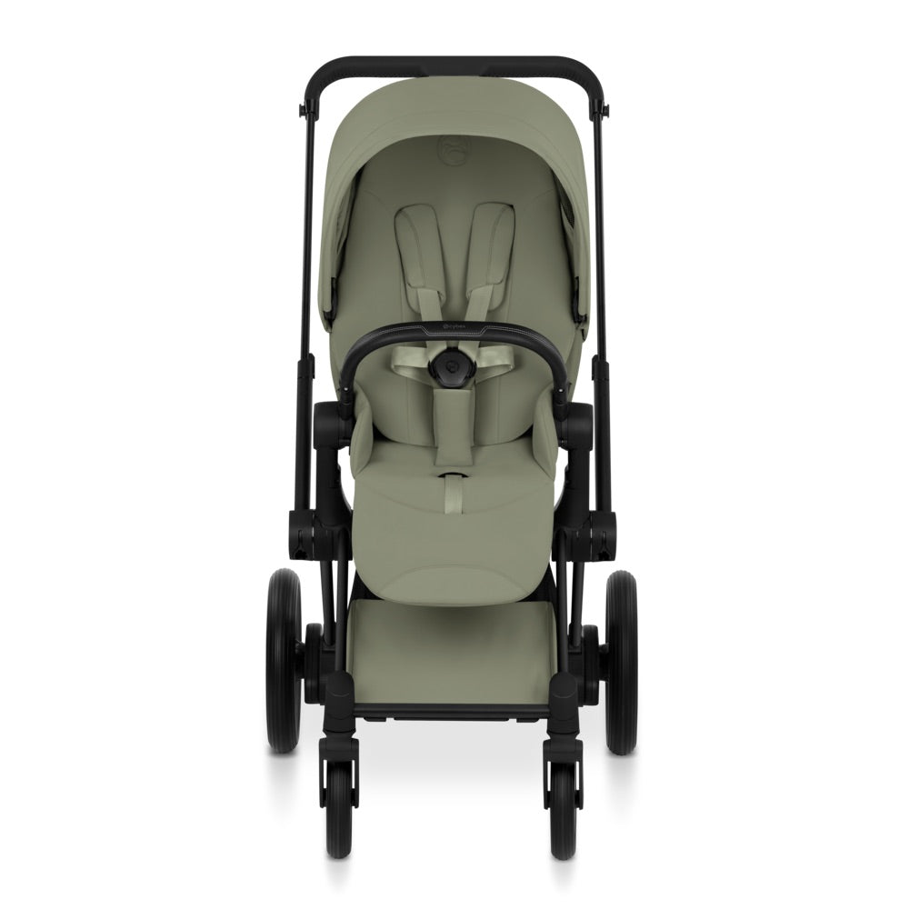 Cybex  e-Priam Style Matt Black/Sage Green