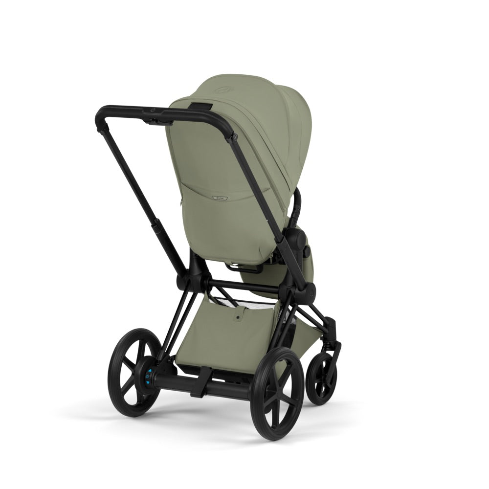 Cybex  e-Priam Style Matt Black/Sage Green