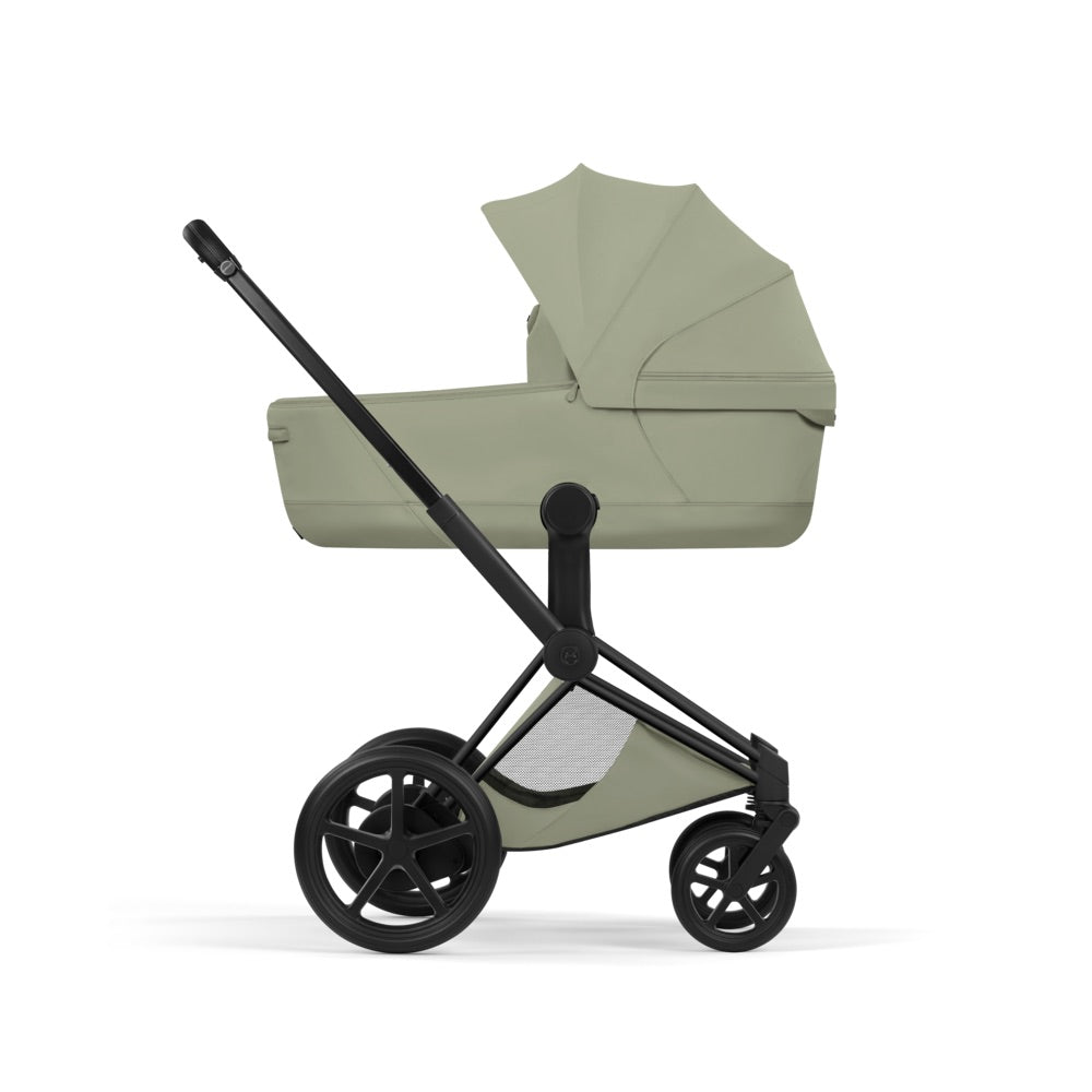 Cybex  e-Priam Style Matt Black/Sage Green
