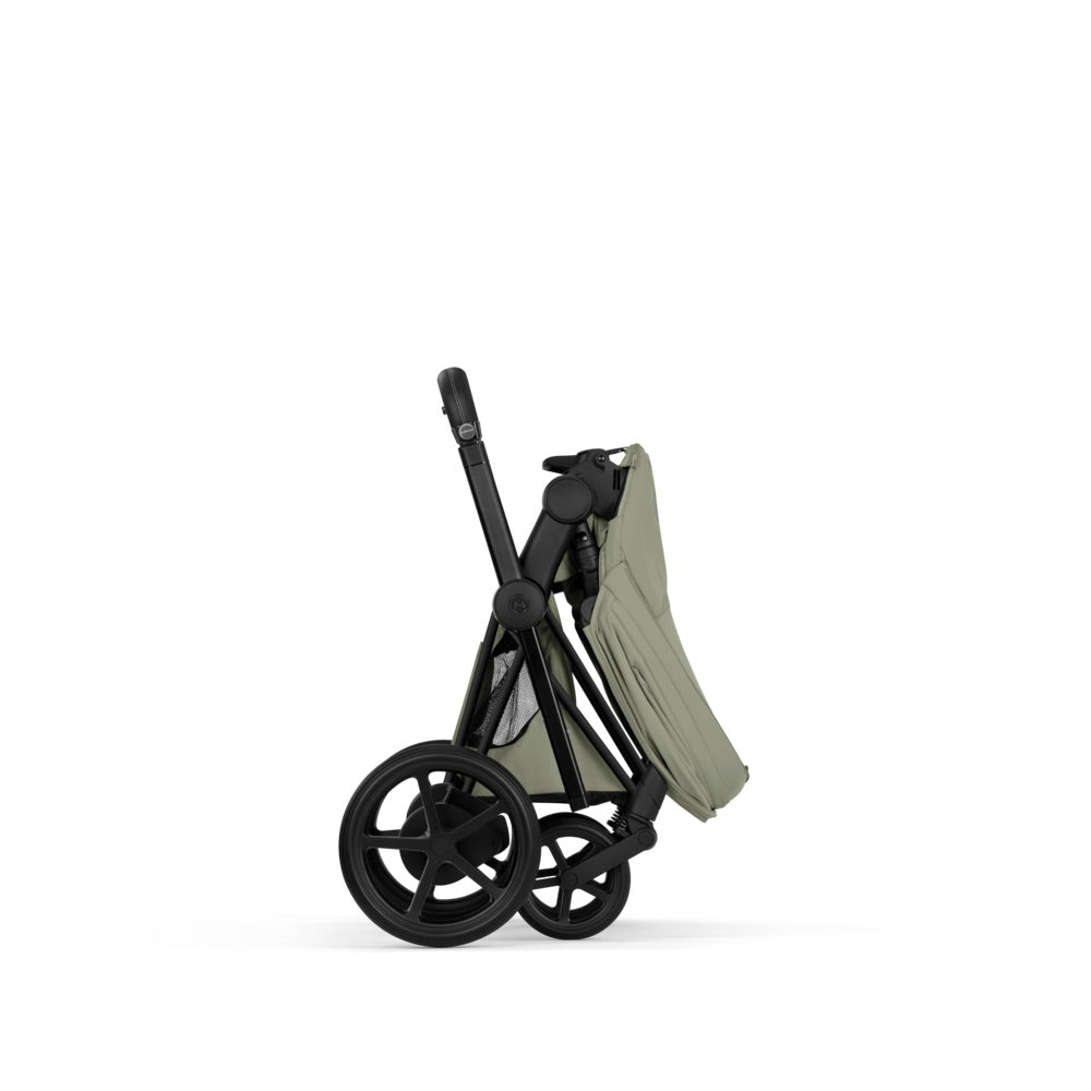 Cybex  e-Priam Style Matt Black/Sage Green