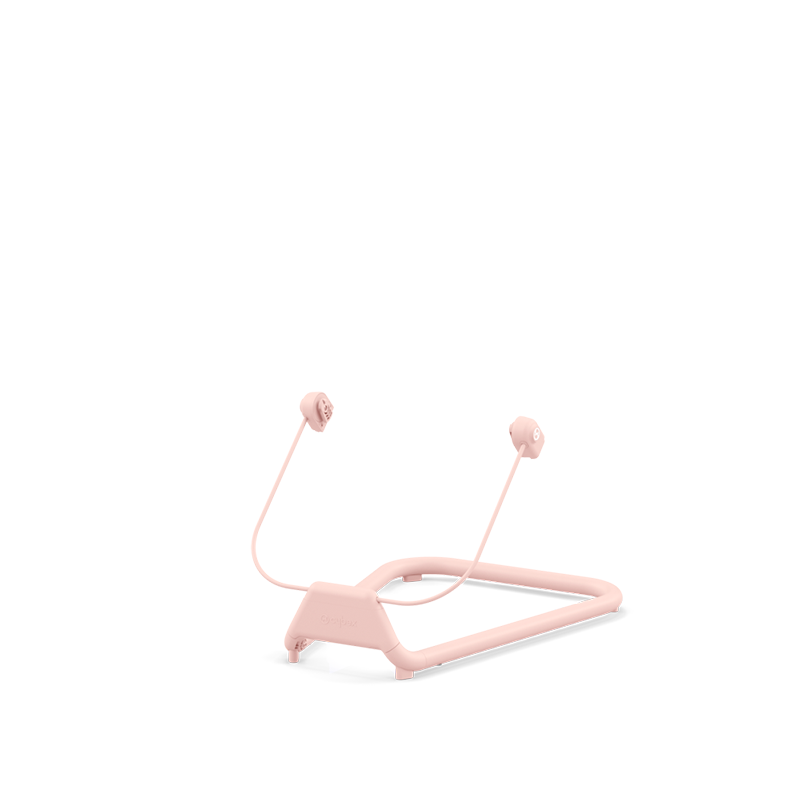 Cybex Lemo Bouncer Stand in der Farbe Pearl Pink.