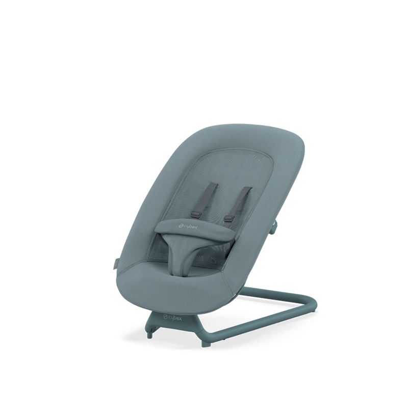 Wippe Lemo von Cybex in der Farbe Stoen Blue. 
