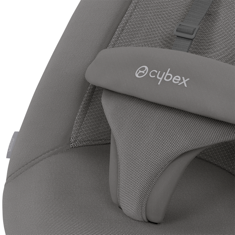 Babywippe Lemo von Cybex in Suede Grey Nahaufnahme. 