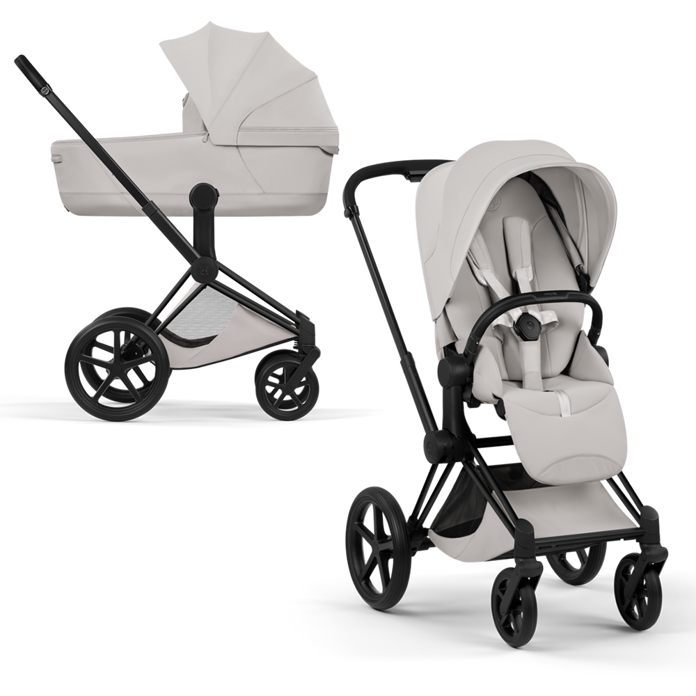 Cybex Priam Style Noir mat/Gris ville
