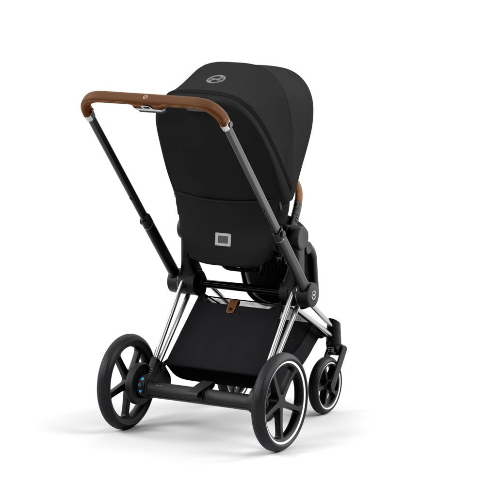 Cybex e-Priam Style Chrome Brown/Sepia Black