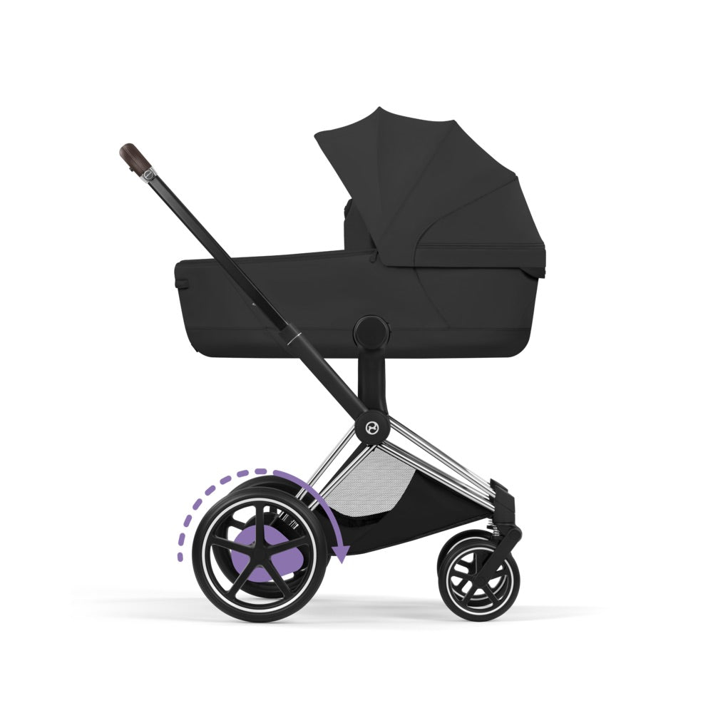 Cybex e-Priam Style Chrome Brown/Sepia Black