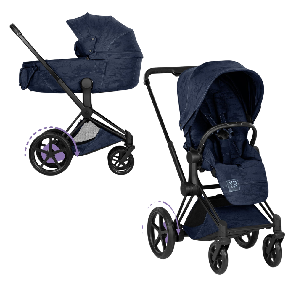 Cybex Priam Rebellious Luxury Denim Blue