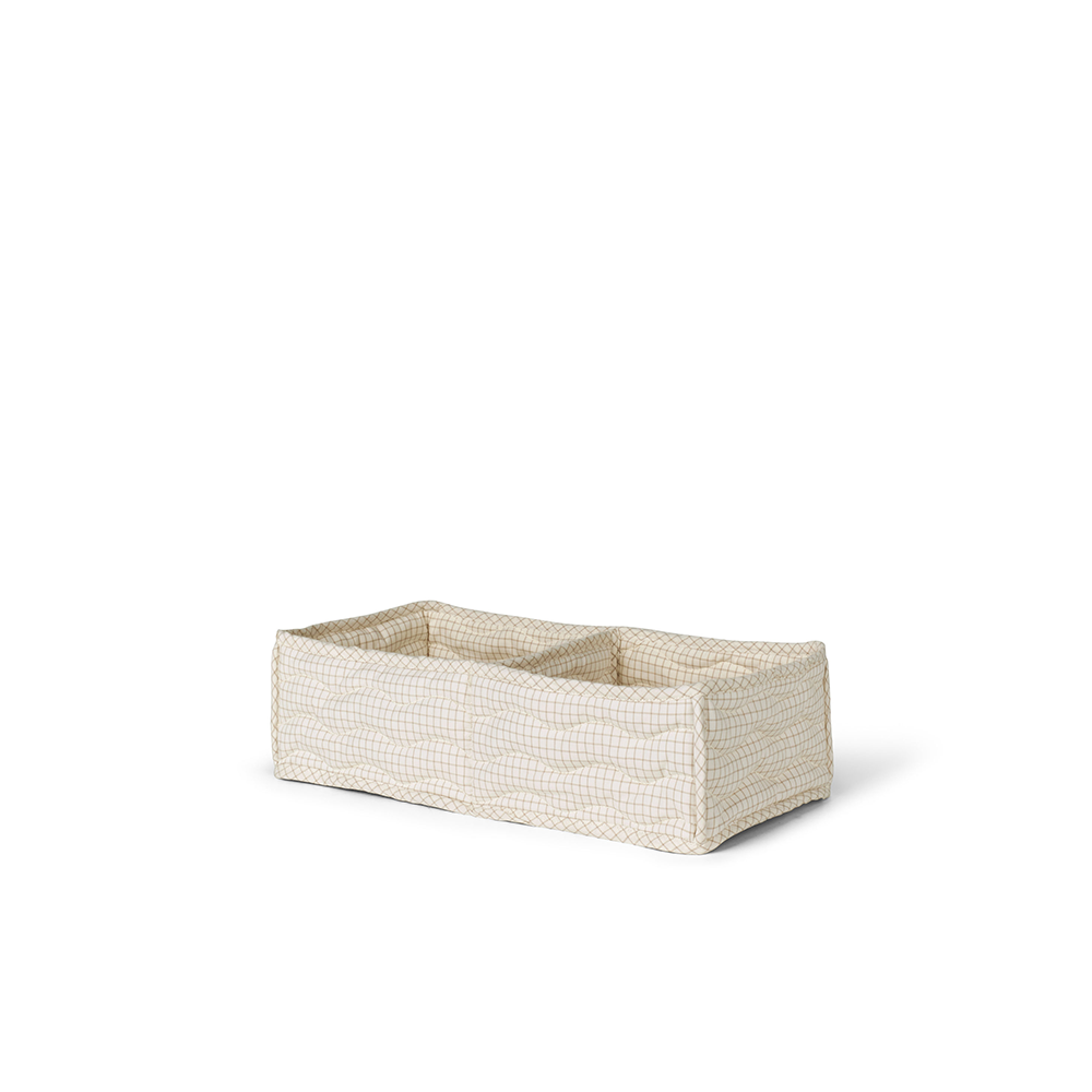Dear April Storage Basket with Compartments 'Otto' Mini Check