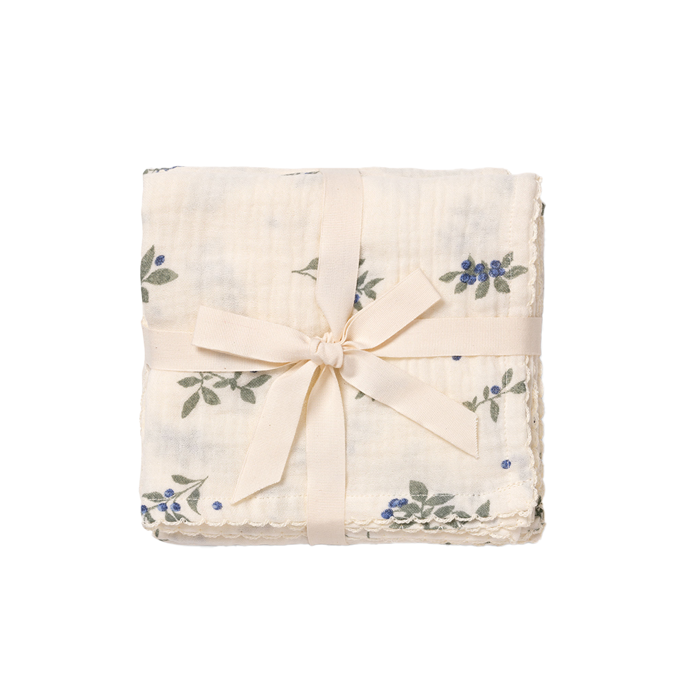 Dear April Musselin Mulltücher 3er-Pack 'Mio' Blueberries - Online MY SNOWFLAKE