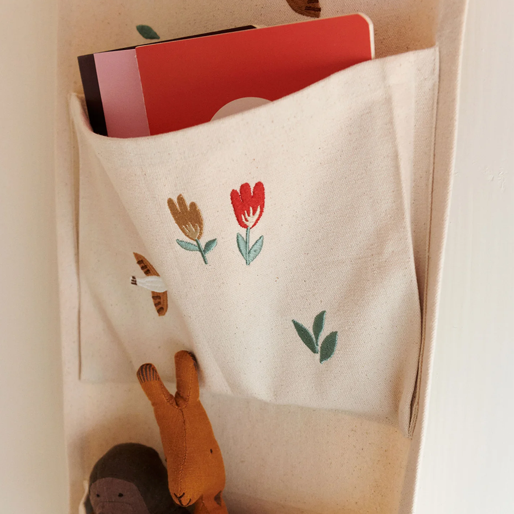 Dear April Canvas Hängerorganizer mit 3 Taschen 'Pippa' Songbirds - Online MY SNOWFLAKE