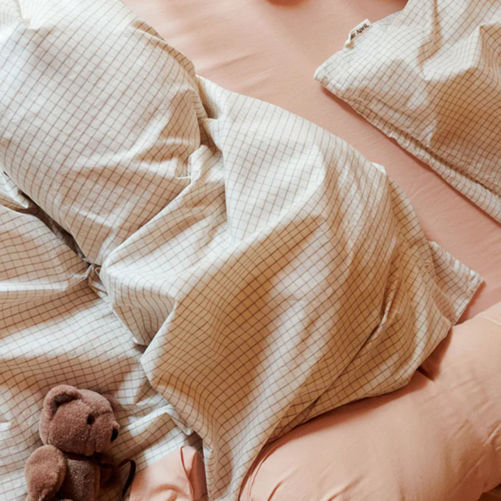Dear April Junior Bed Linen 'Joha' 100 x 135 cm Mini Check