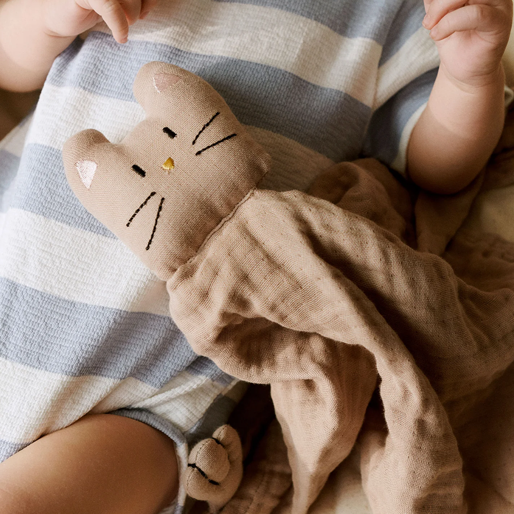 Dear April Musselin Cuddly Cloth 'Kitty' Little Mouse