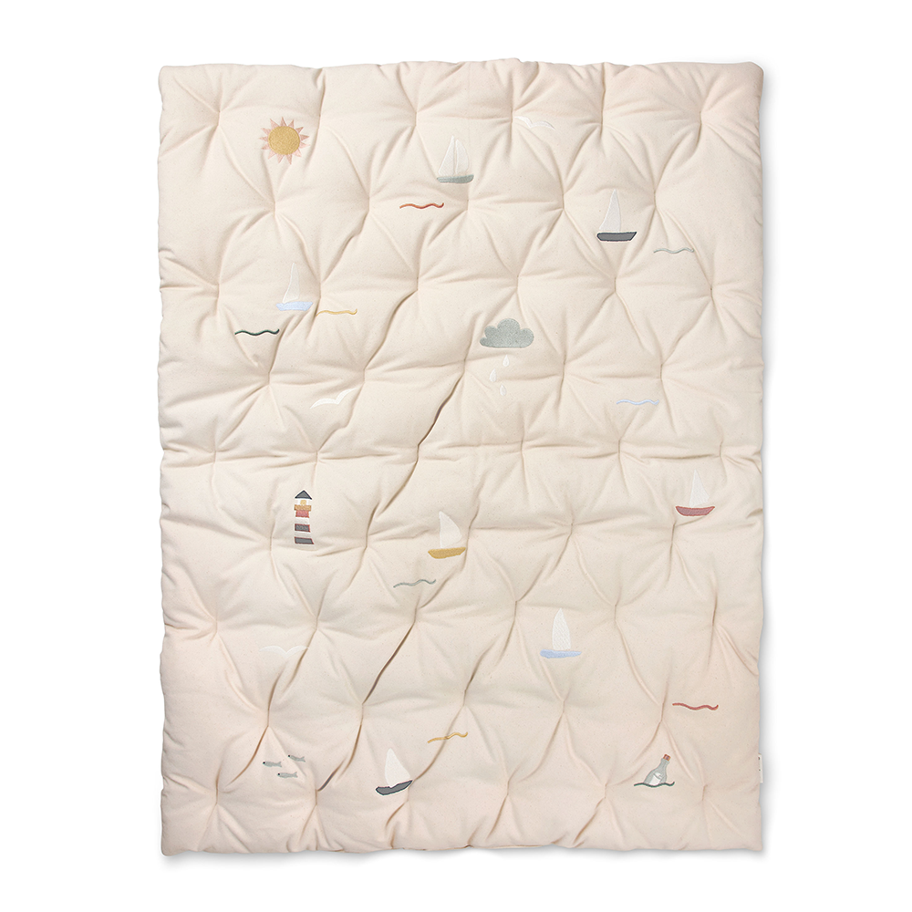 Dear April Matelas de jeu brodé 'Meri' Sea Life