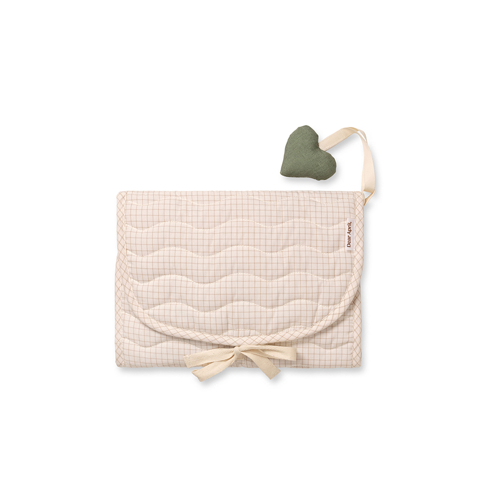 Dear April Wickelunterlage 'River' Mini Check - Online MY SNOWFLAKE