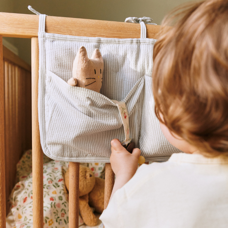 Dear April Betttasche zur Aufbewahrung 'Polly' Dew Stripe