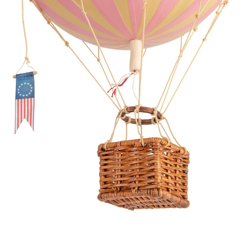 Authentic Models Décoration Ballon moyen 'Travels Light' Rose