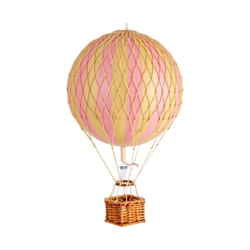 Authentic Models Décoration Ballon moyen 'Travels Light' Rose