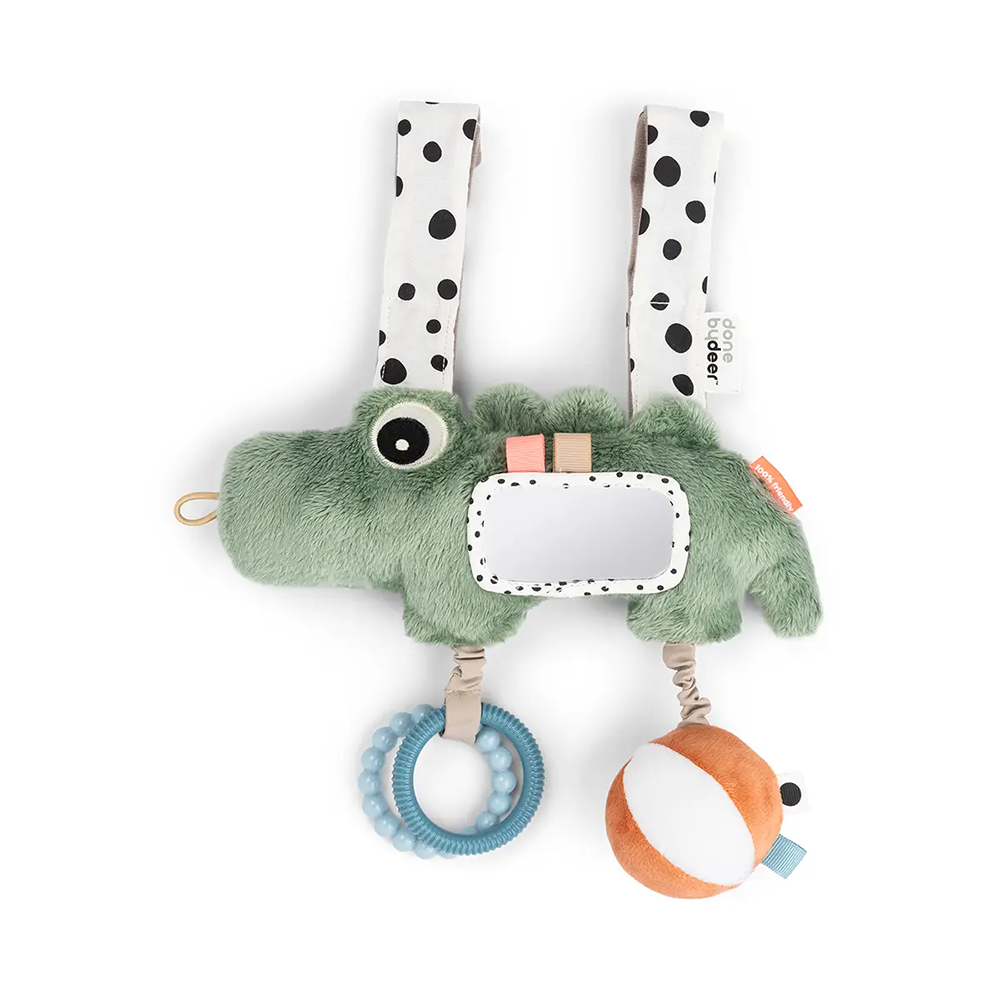 Done by Deer Hängespielzeug 'Croco' Grün - Online MY SNOWFLAKE