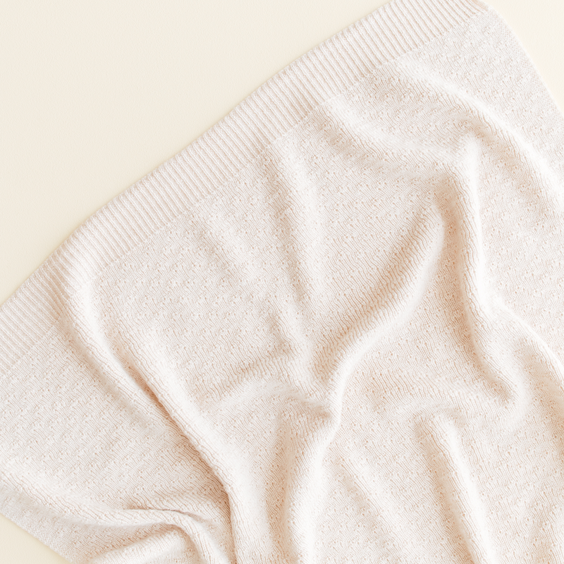 White Baby Blanket Dora Cream