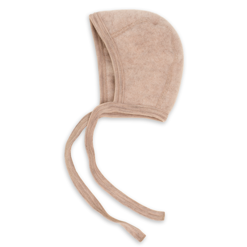 Engel Baby Wool Fleece Hat Sand Melange