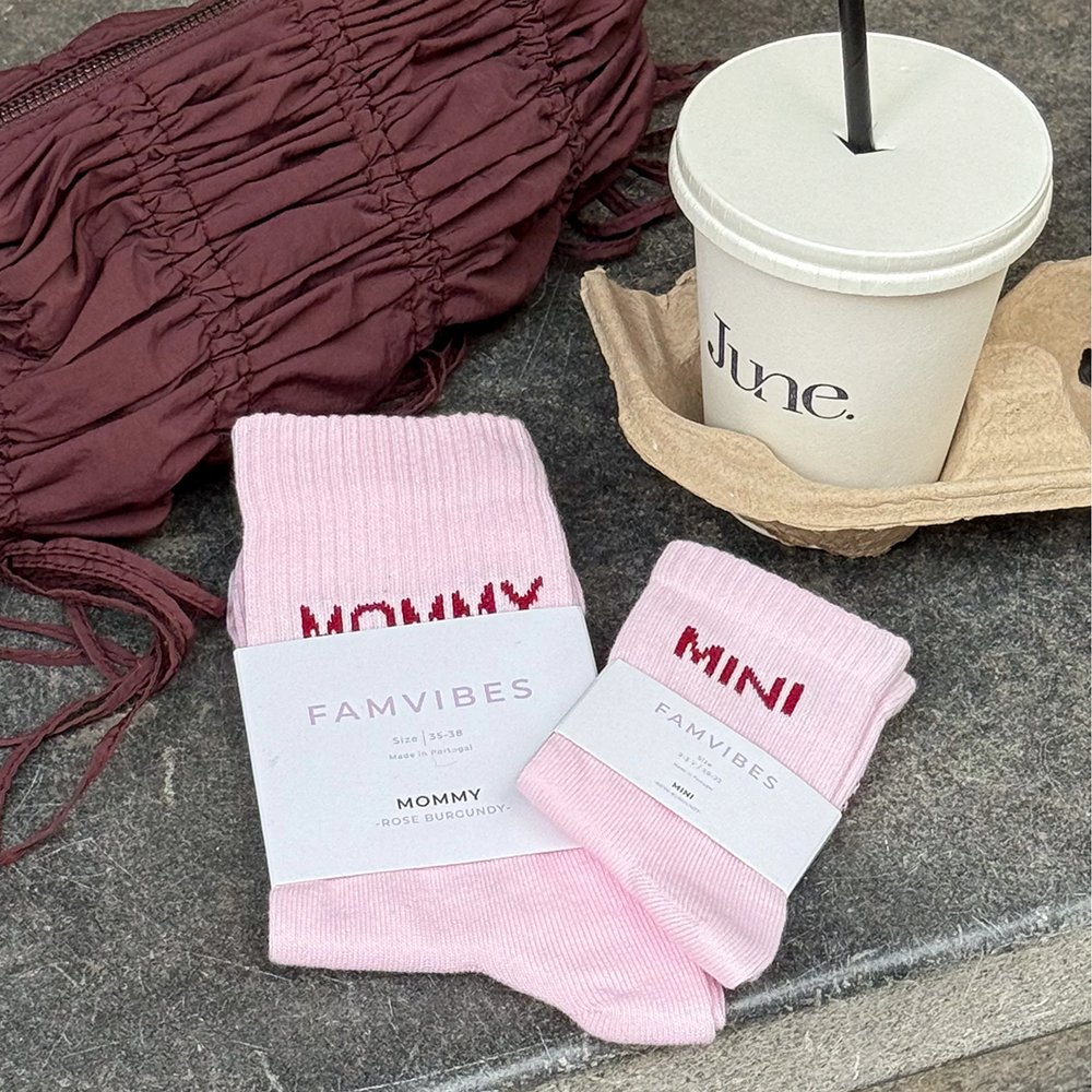 Famvibes Socken für Babys 'Mini' Rosa - Online MY SNOWFLAKE