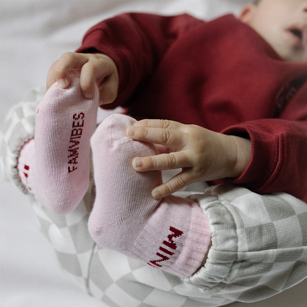 Famvibes Socken für Babys 'Mini' Rosa - Online MY SNOWFLAKE