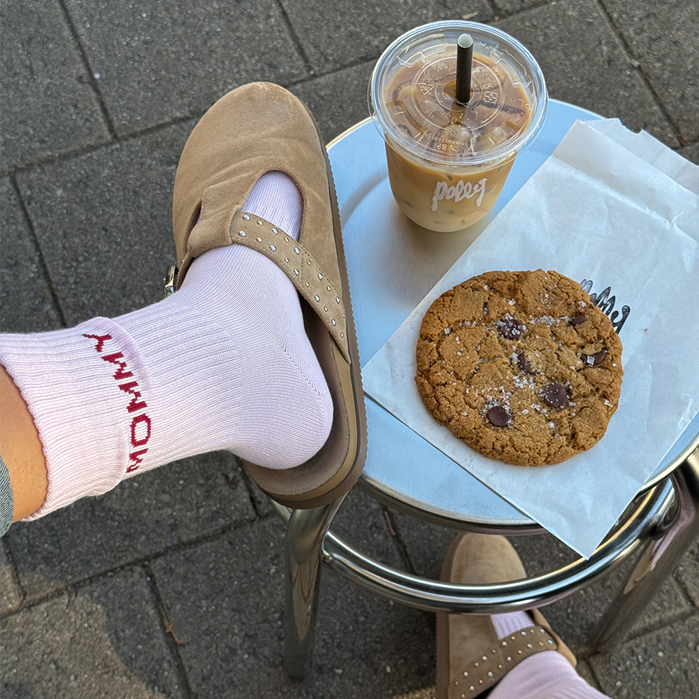 Famvibes Socken für Erwachsene 'Mommy' Rosa - Online MY SNOWFLAKE