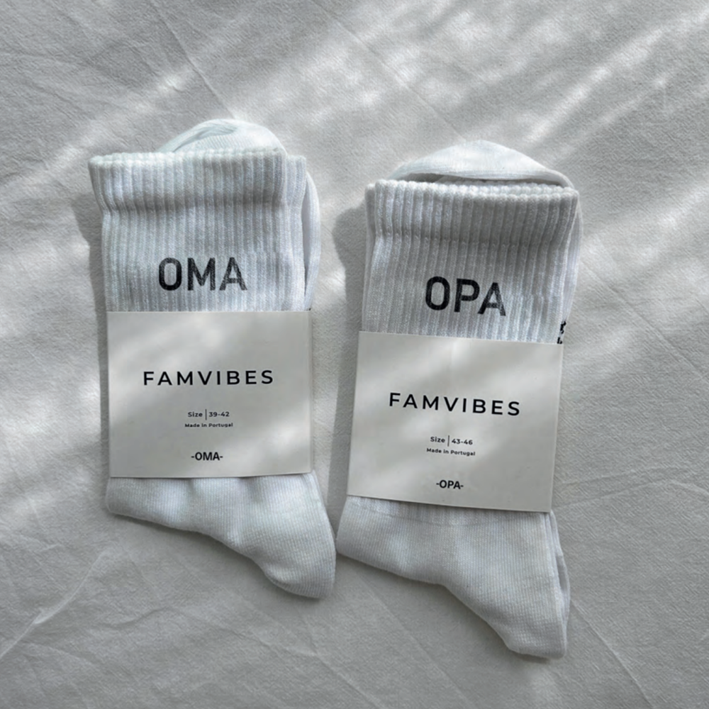 Chaussettes Famvibes pour adultes Papi