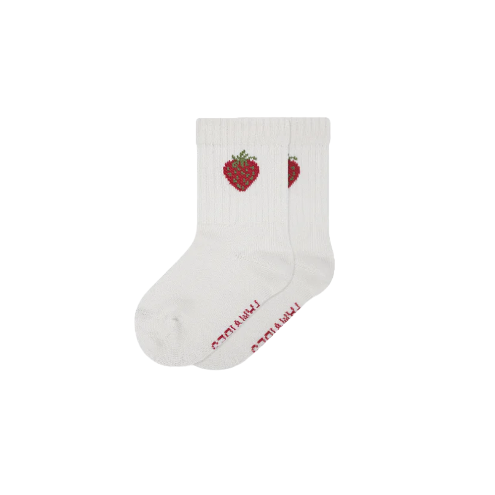 Chaussettes Famvibes pour enfants Lait Fraise