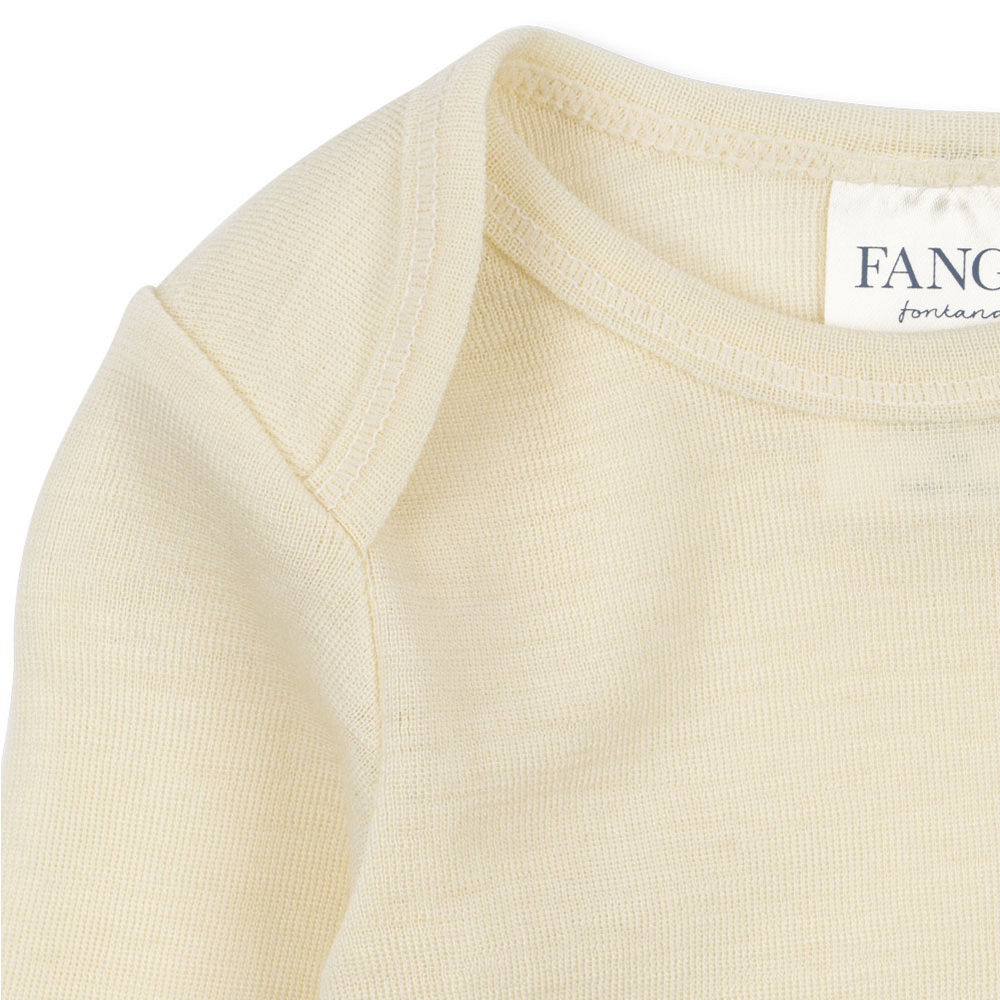 Fanga Fontana Body aus Merinowolle 'Erba' Beige Melange - Online MY SNOWFLAKE