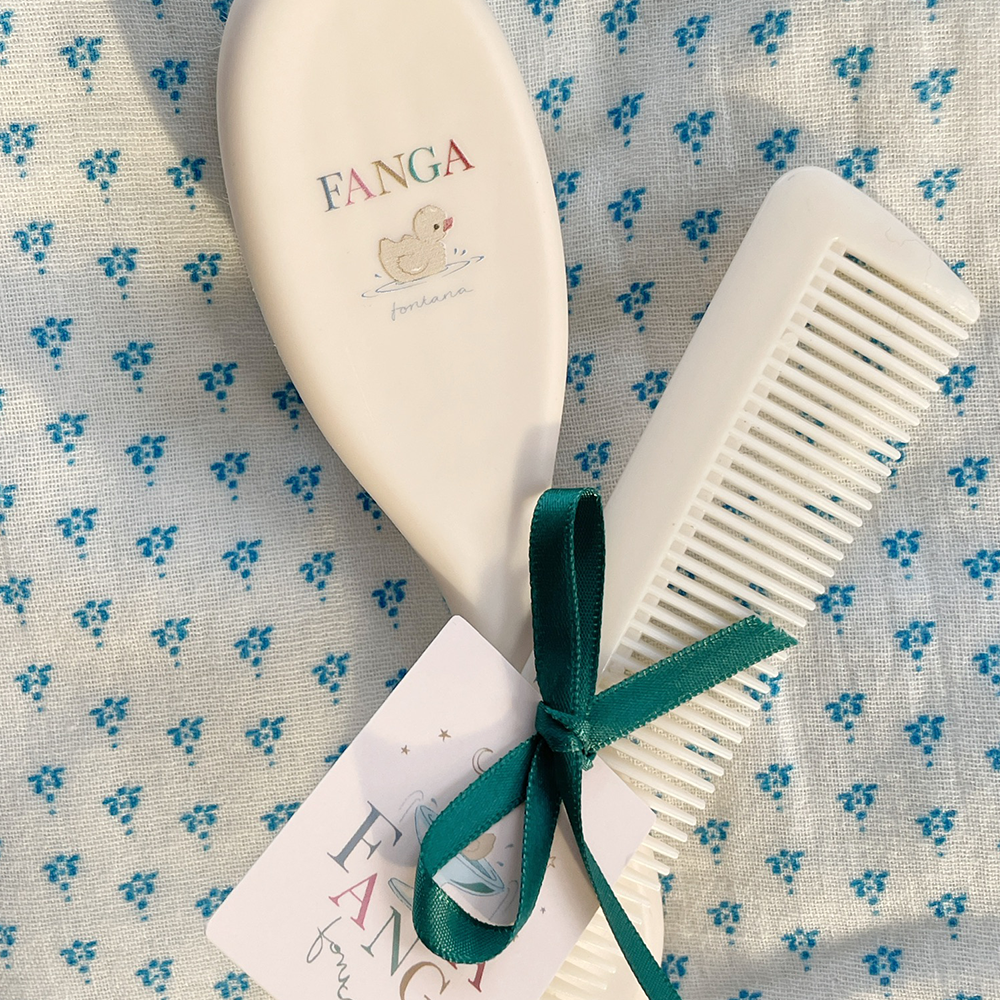 Fanga Fontana  Baby Haarbürste und Kamm Set - Online MY SNOWFLAKE