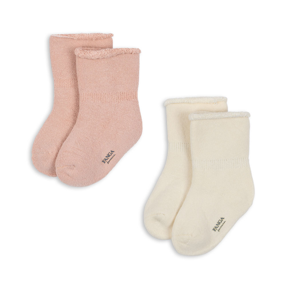 Fanga Fontana Baby Socken  'Vicino' Cameo Rose - Online MY SNOWFLAKE