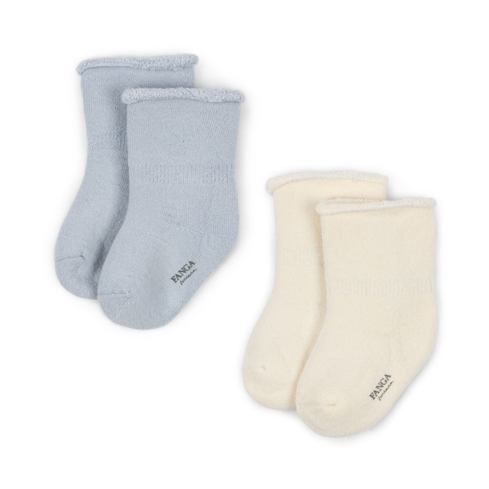 Fanga Fontana Baby Socken  'Vicino' Gray Dawn