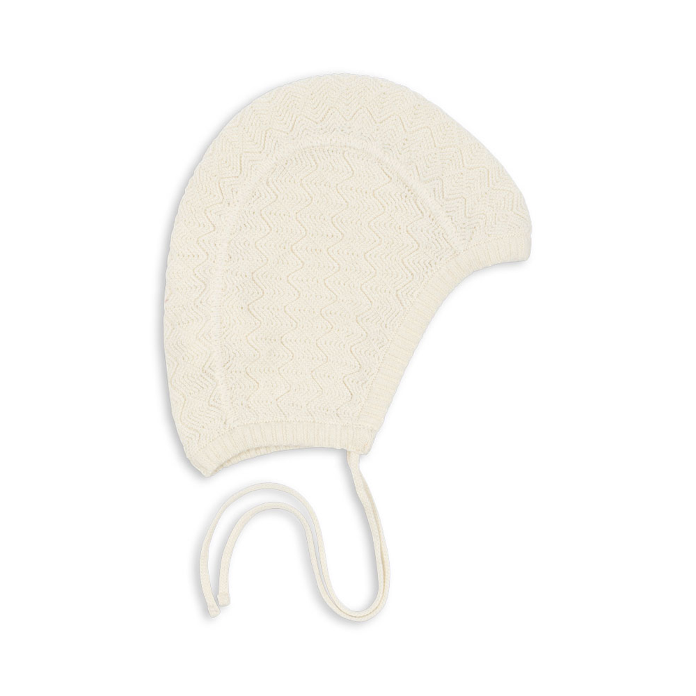 Fanga Fontana Strickmütze 'Venti' Antique White - Online MY SNOWFLAKE