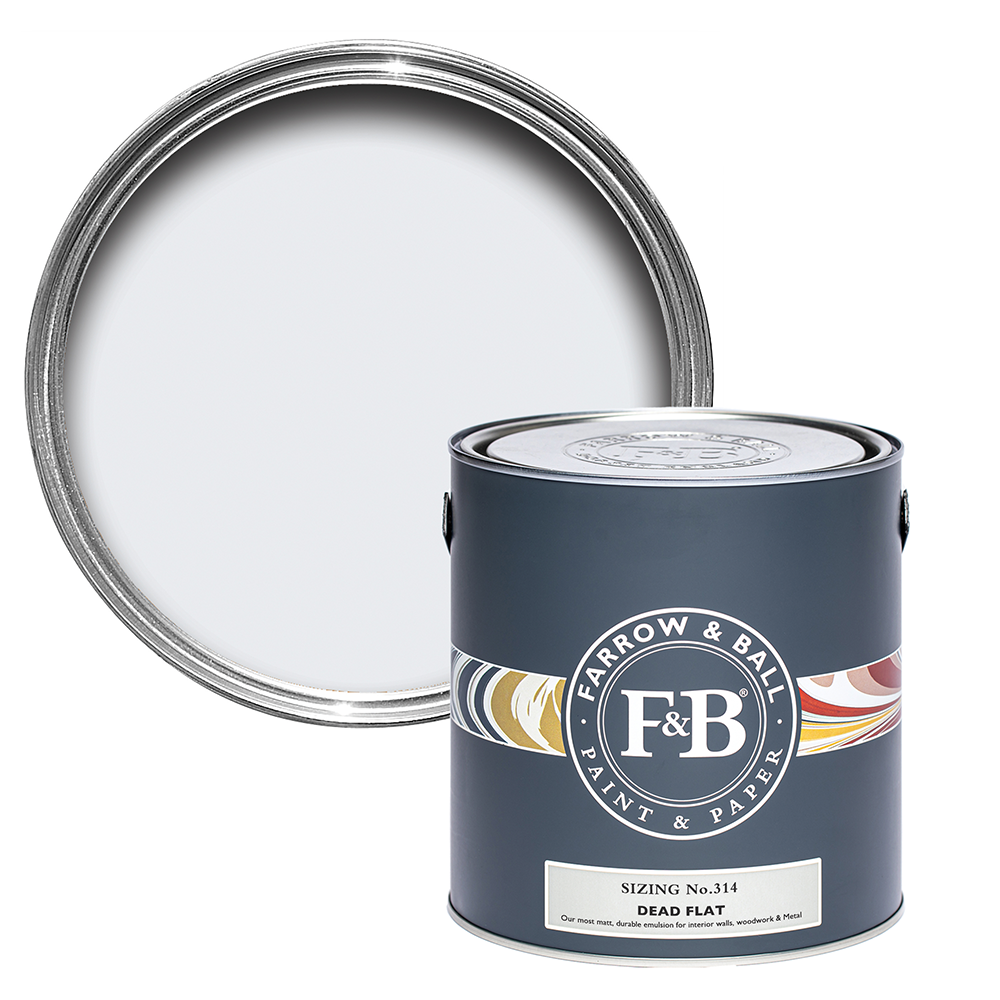 Farrow & Ball Dead Flat Sizing 314