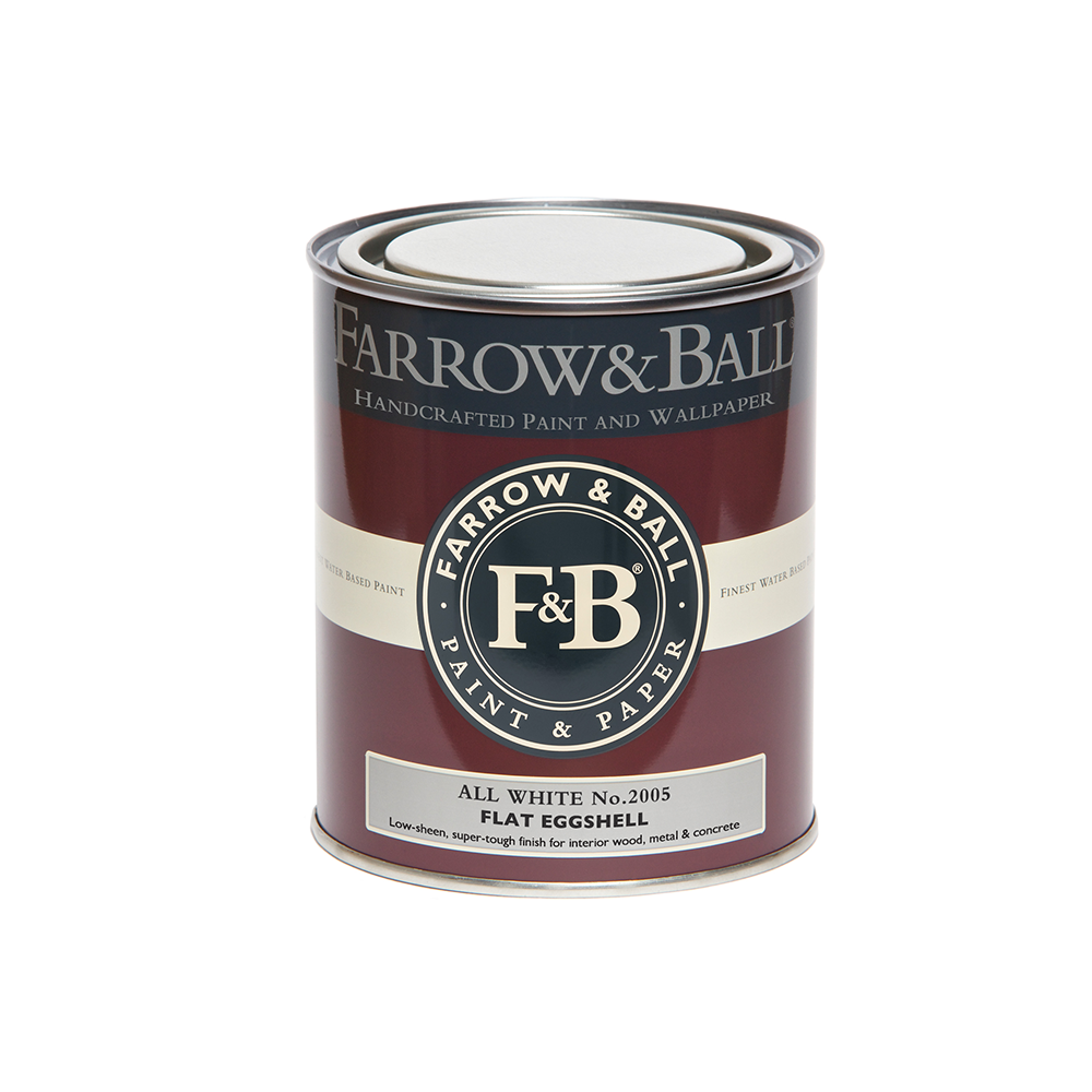 Farrow & Ball  Flat Eggshell All White No.2005