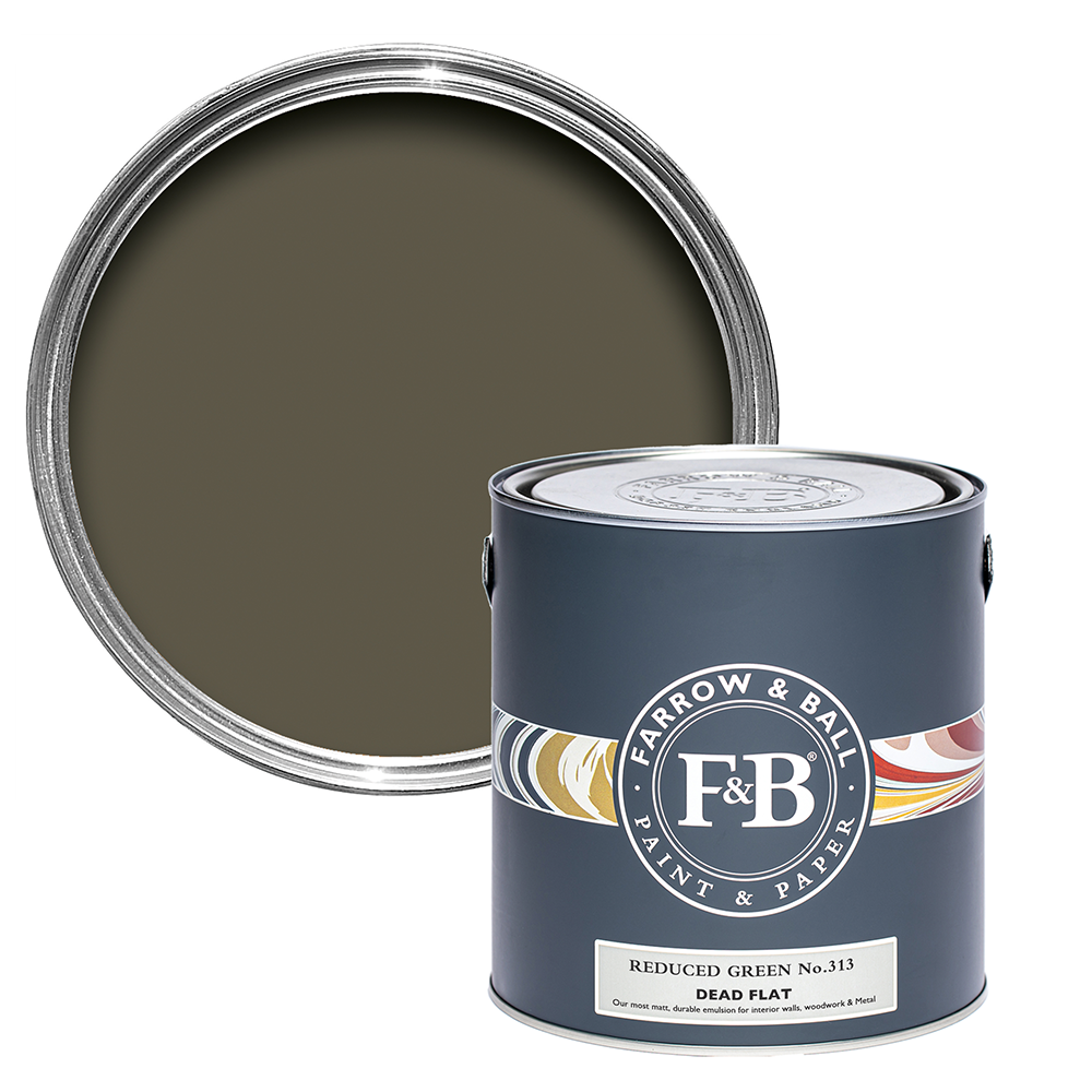 Farrow & Ball Dead Flat Reduced Green 313