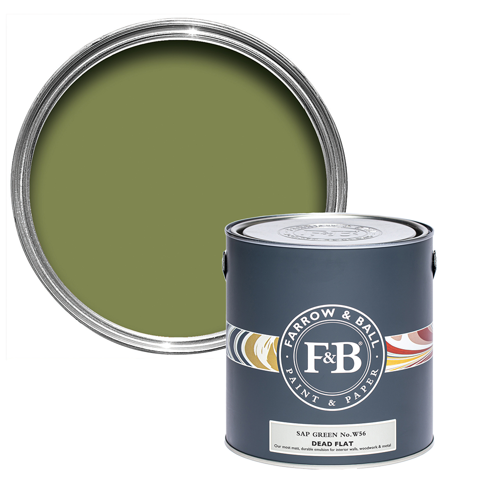 Farrow & Ball  Dead Flat  Sap Green 199