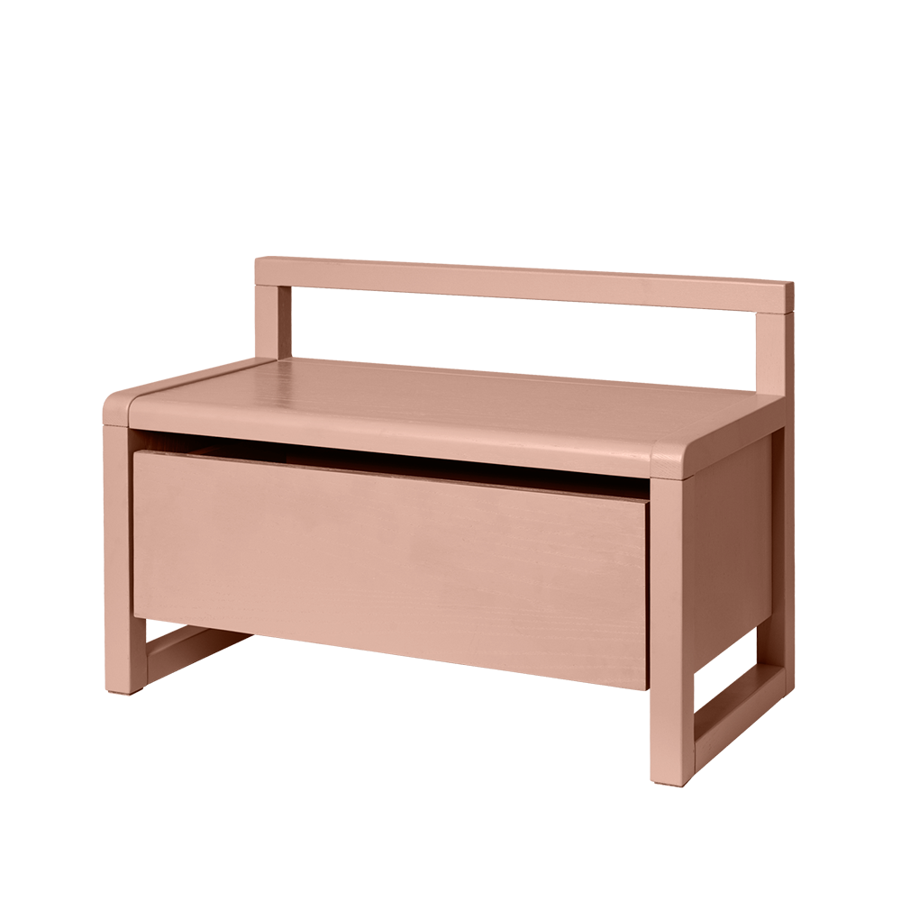 Ferm Living  Little Architect Sitzbank mith Aufbewahrung Rose