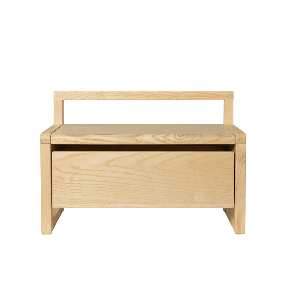 Ferm Living Banc Little Architect avec rangement Frêne