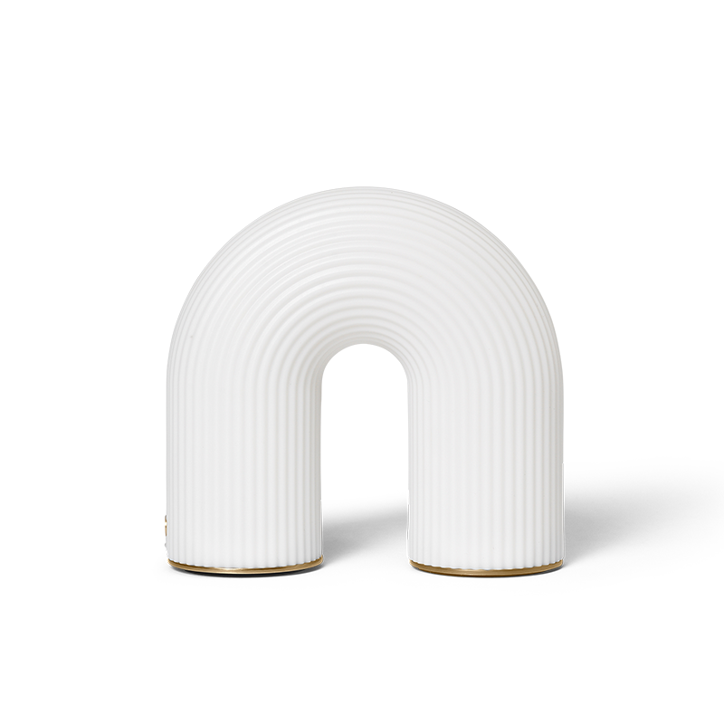 Ferm Living Lampe portable « Vuelta » Blanc