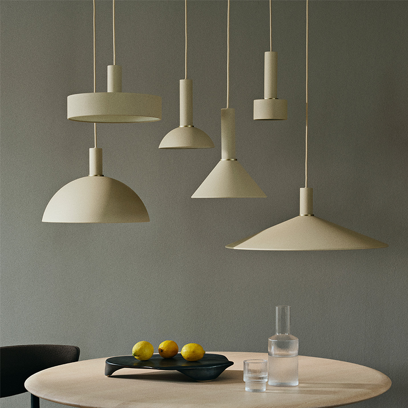 Ferm Living Hängeleuchte Hoch 'Collect' Cashmere