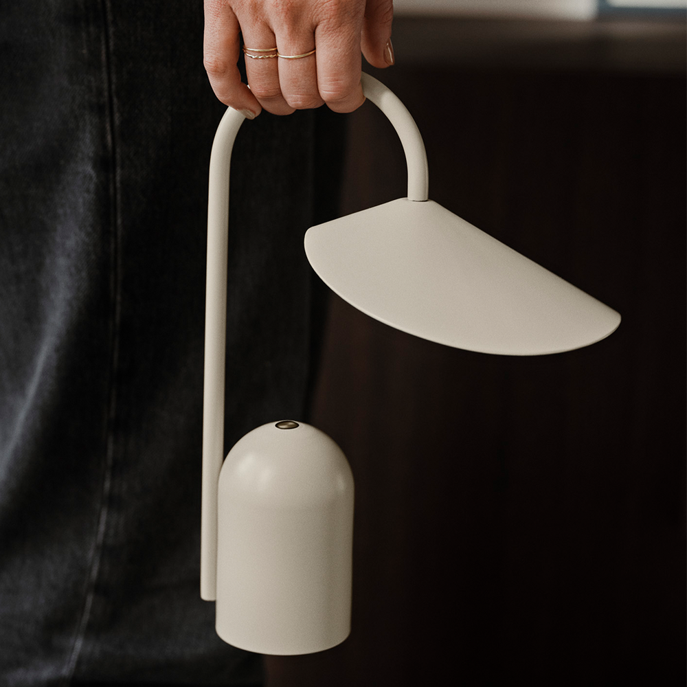 Ferm Living  Portable Lampe 'Aurum' Cashmere
