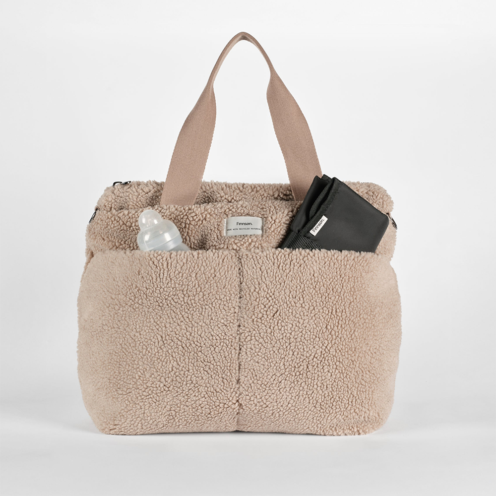 Finnsøn Eco Sac à langer avec tapis de change 'SIGRID' Beige