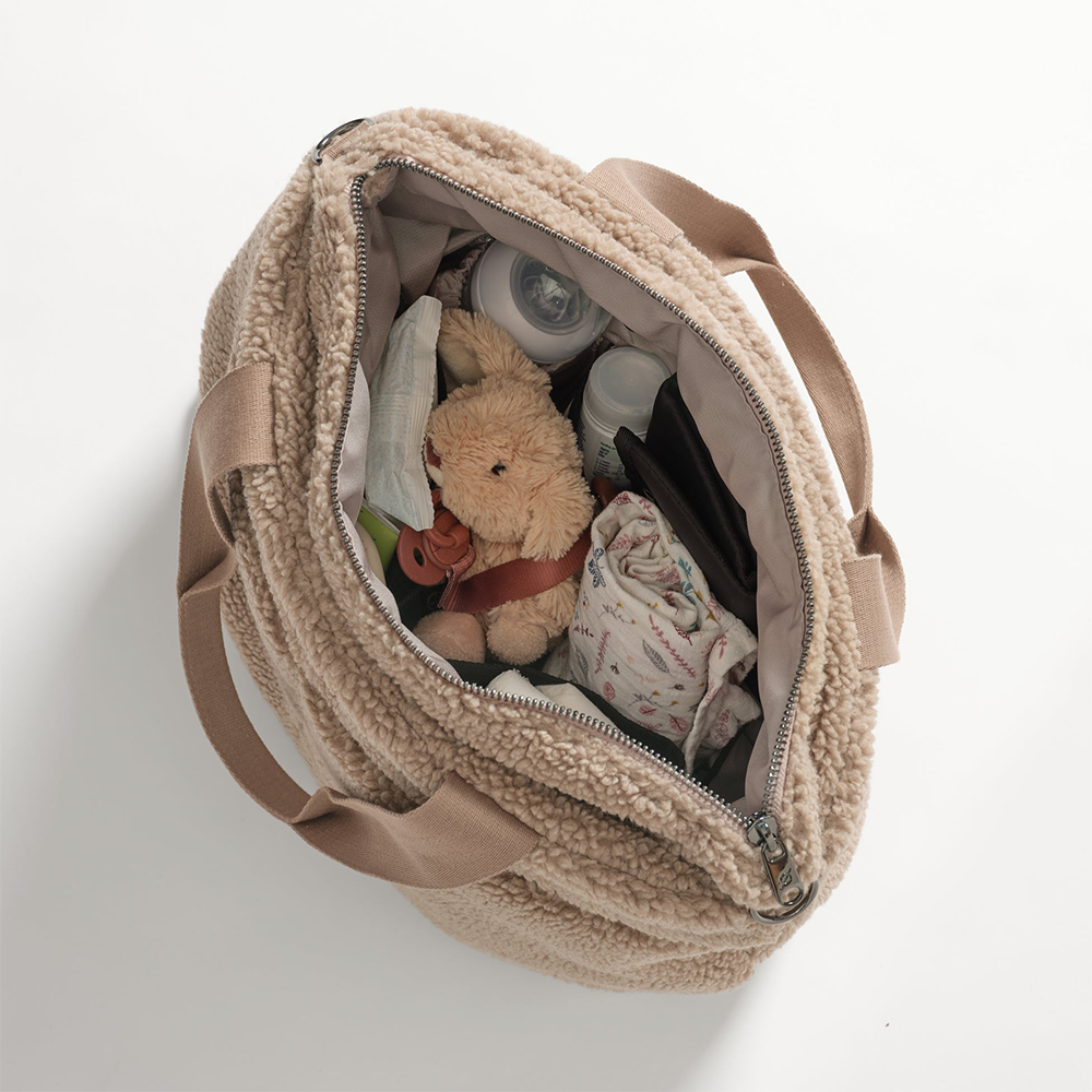 Finnsøn Eco Sac à langer avec tapis de change 'SIGRID' Beige
