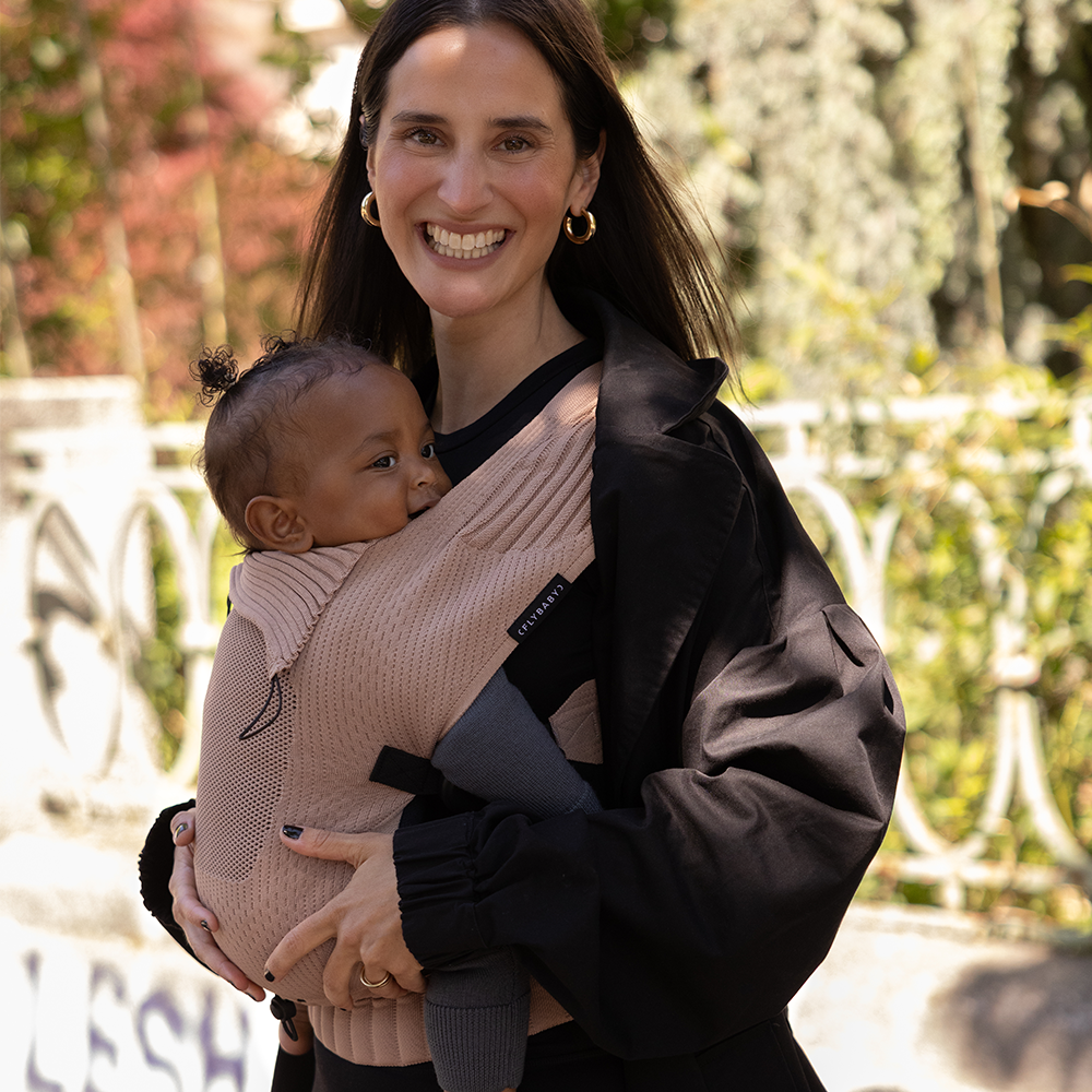 Flybaby Baby Carrier Cinnamon