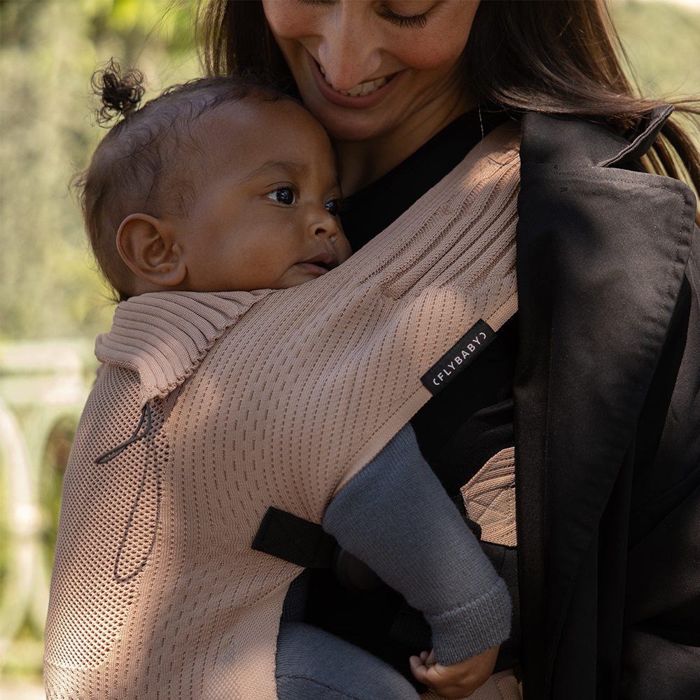 Flybaby Baby Carrier Cinnamon