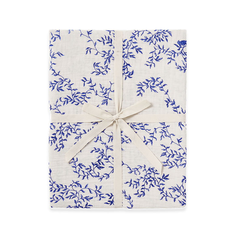 Garbo & Friends Muslin Fitted Sheet 70 x 140 cm Jardim
