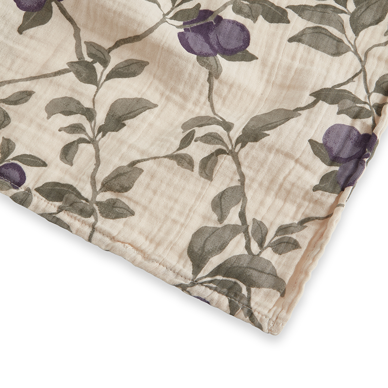 Garbo & Friends  Swaddle Musselin Plum - Online MY SNOWFLAKE