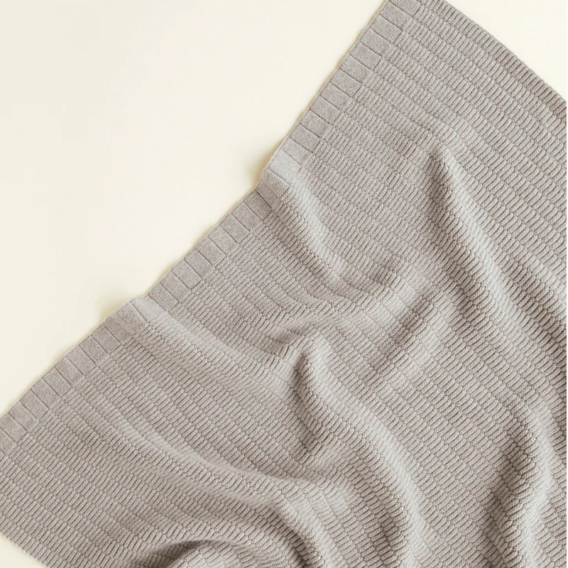 Hvid  Babydecke 'Ida' Pebble - Online MY SNOWFLAKE